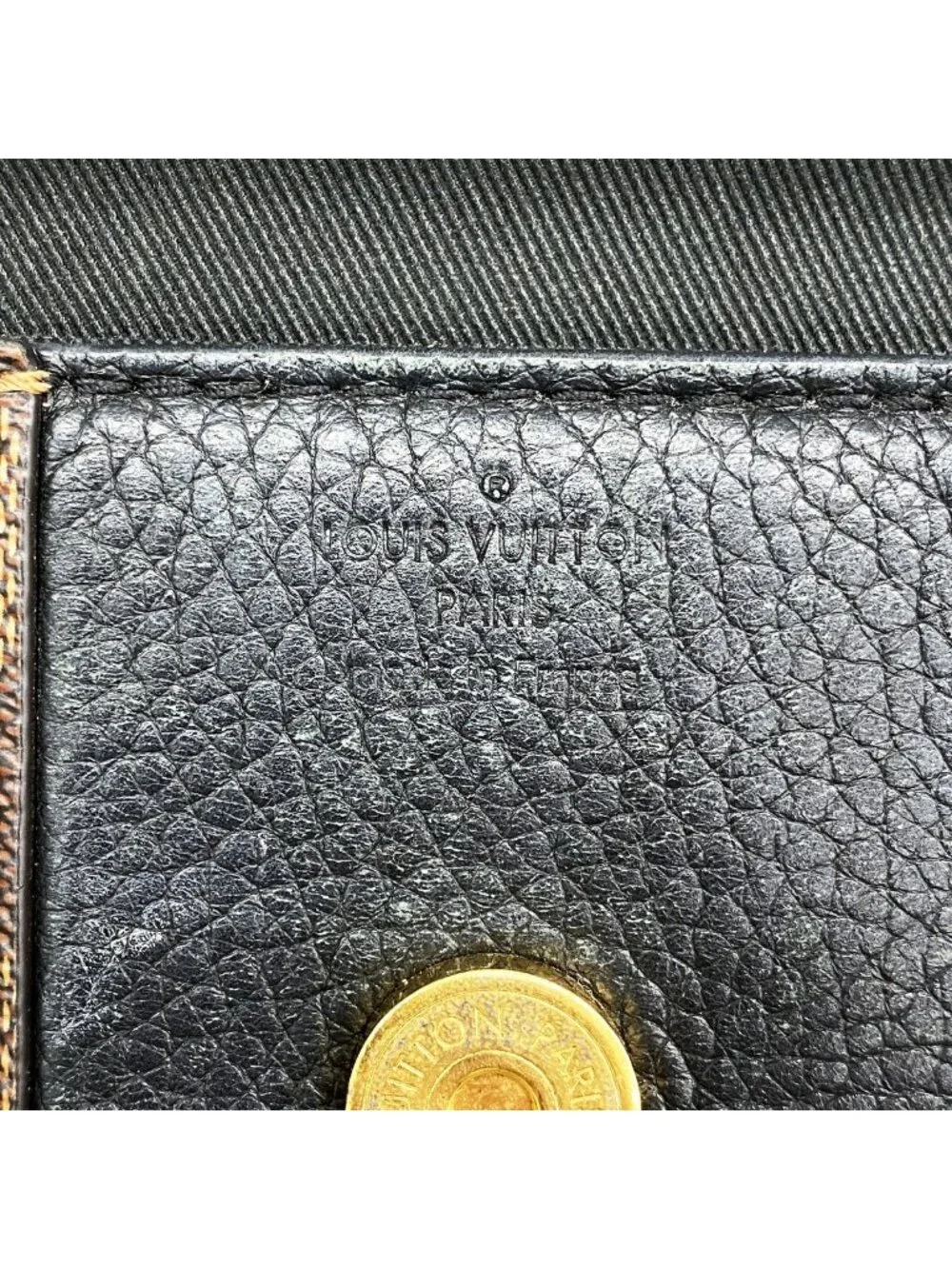 Louis Vuitton Handbag Damier Bond Street BB Ebene Noir 2-Way Bag